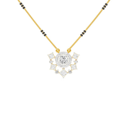 Daisy Love Diamond Mangalsutra 9 KT / Yellow Gold