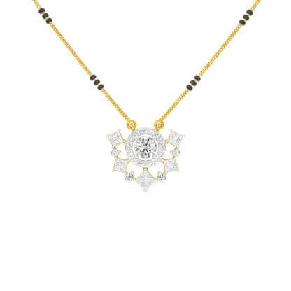 Daisy Love Diamond Mangalsutra 9 KT / Yellow Gold