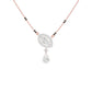 Marquise & Pear Drop Diamond Mangalsutra 9 KT / Rose Gold