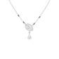 Marquise & Pear Drop Diamond Mangalsutra 9 KT / White Gold