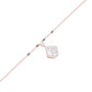 Petal Drop Diamond Mangalsutra 9 KT / Rose Gold