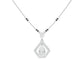 Petal Drop Diamond Mangalsutra 9 KT / White Gold