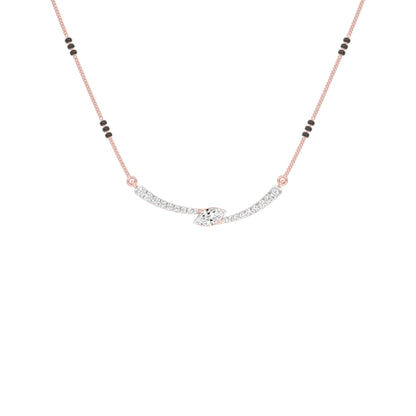 Marquise Embrace Diamond Mangalsutra 9 KT / Rose Gold