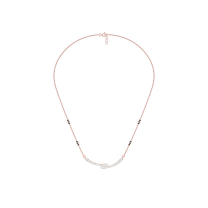 Marquise Embrace Diamond Mangalsutra 9 KT / Rose Gold