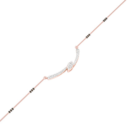 Marquise Embrace Diamond Mangalsutra 9 KT / Rose Gold