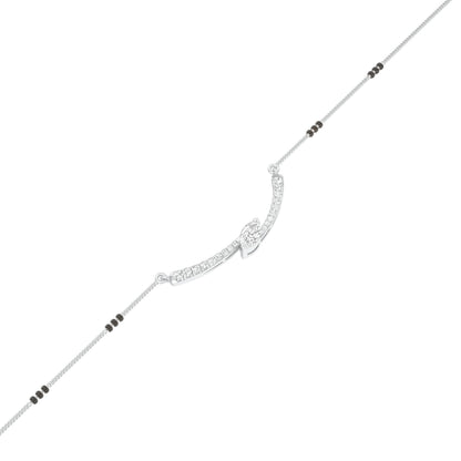 Marquise Embrace Diamond Mangalsutra 9 KT / White Gold