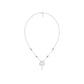 Pear Flower Drop Diamond Mangalsutra 9 KT / White Gold