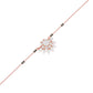 Sunburst Pear Diamond Mangalsutra 9 KT / Rose Gold