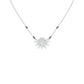 Sunburst Pear Diamond Mangalsutra 9 KT / White Gold