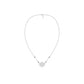 Sunburst Pear Diamond Mangalsutra 9 KT / White Gold