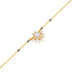 Sunburst Pear Diamond Mangalsutra 9 KT / Yellow Gold
