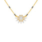 Sunburst Pear Diamond Mangalsutra 9 KT / Yellow Gold