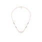Crescent Arc Diamond Mangalsutra 9 KT / Rose Gold