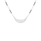 Crescent Arc Diamond Mangalsutra 9 KT / White Gold