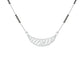 Crescent Arc Diamond Mangalsutra 9 KT / White Gold