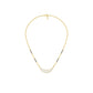 Crescent Arc Diamond Mangalsutra 9 KT / Yellow Gold
