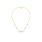 Modern Bar & Drop Diamond Mangalsutra 9 KT / Yellow Gold