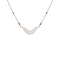 Elegant Affinity Diamond Mangalsutra 18 KT / Rose Gold