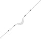 Elegant Affinity Diamond Mangalsutra 18 KT / White Gold