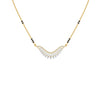 Elegant Affinity Diamond Mangalsutra 18 KT / Yellow Gold