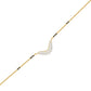 Elegant Affinity Diamond Mangalsutra 18 KT / Yellow Gold