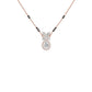 Stunning Flora Diamond Mangalsutra 18 KT / Rose Gold