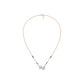 Pear & Round Solitaire Diamond Mangalsutra