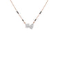 Pear & Round Solitaire Diamond Mangalsutra