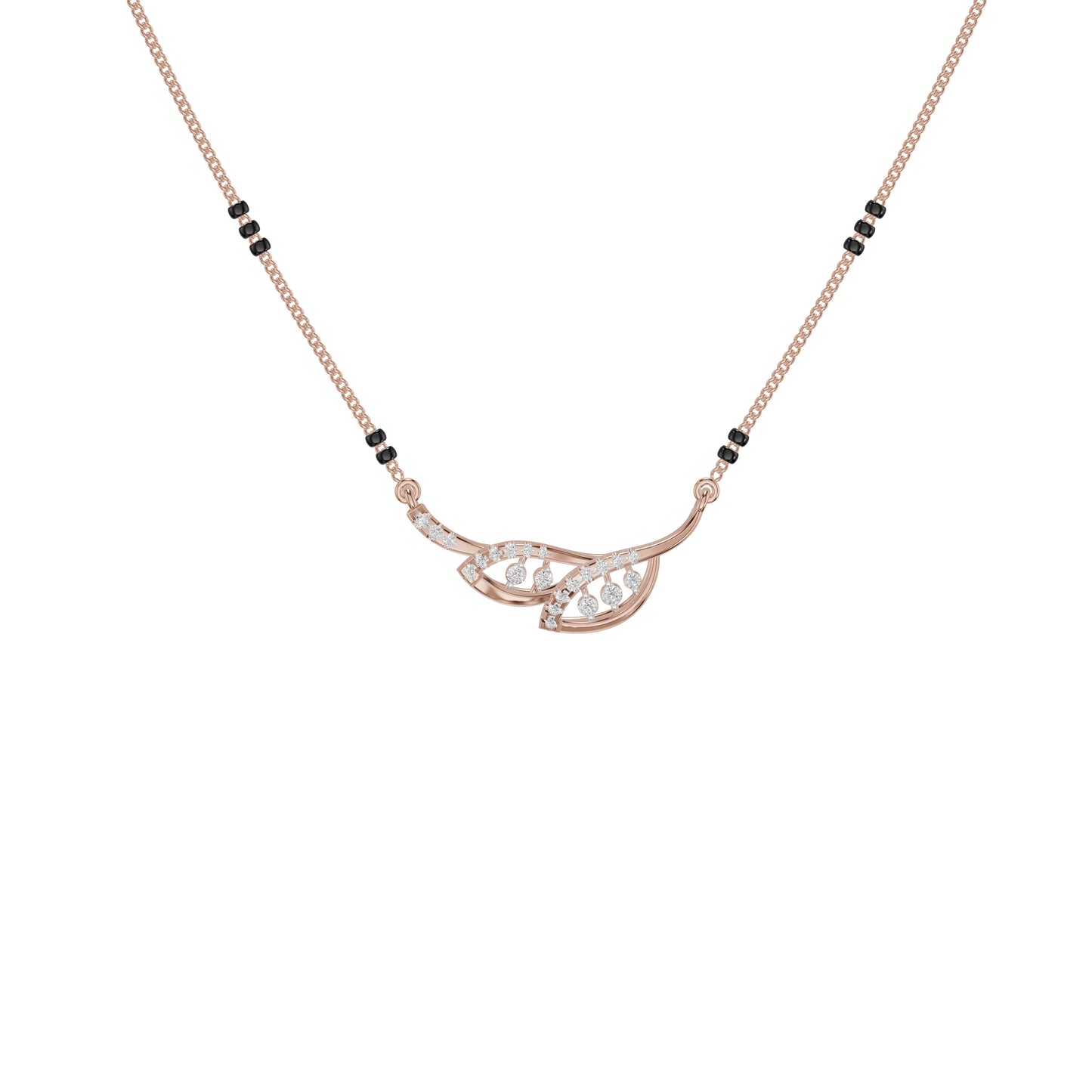 Luxe Embrace Diamond Mangalsutra