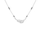 Luxe Embrace Diamond Mangalsutra 18 KT / White Gold