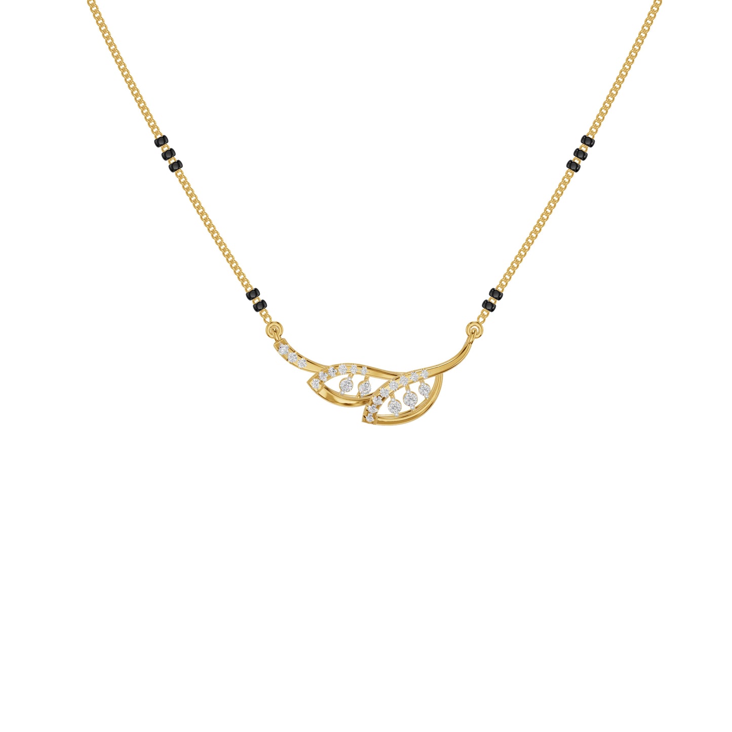 Luxe Embrace Diamond Mangalsutra