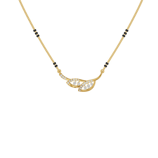 Luxe Embrace Diamond Mangalsutra