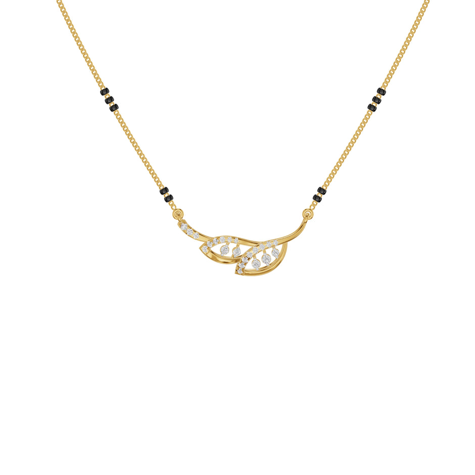 Luxe Embrace Diamond Mangalsutra