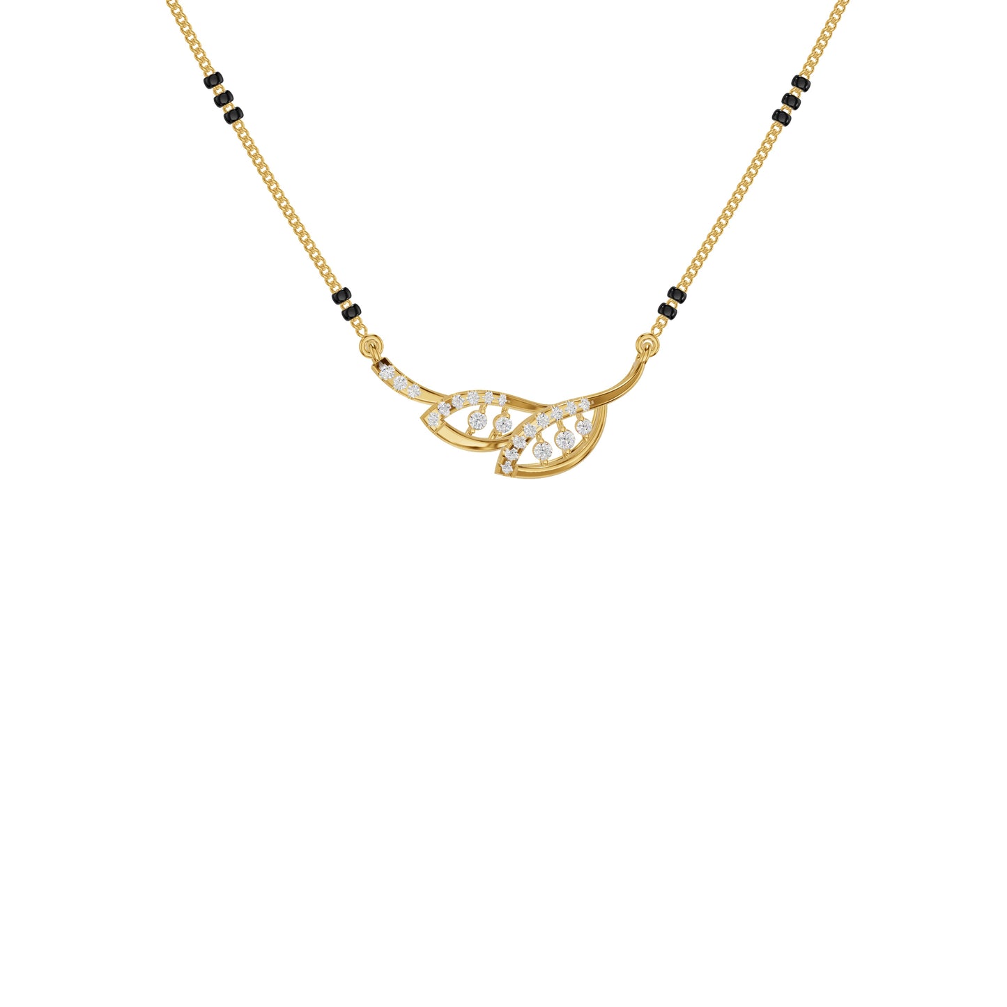 Luxe Embrace Diamond Mangalsutra
