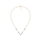 Toi et Moi Diamond Mangalsutra 18 KT / Rose Gold
