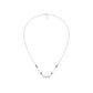 Pear & Maquise Diamond Mangalsutra 18 KT / White Gold