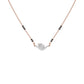 Dangling Pear V-Shaped Mangalsutra 18 KT / Rose Gold