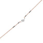 Dangling Pear V-Shaped Mangalsutra 18 KT / Rose Gold