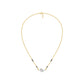 Dangling Pear V-Shaped Mangalsutra 18 KT / Yellow Gold