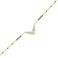 Chevron Charm Diamond Mangalsutra