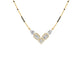Chevron Charm Diamond Mangalsutra