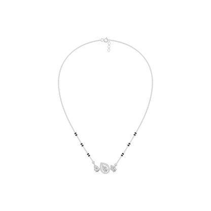 Teardrop Motif Diamond Mangalsutra
