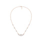 Wavy Marquise Diamond Mangalsutra 18 KT / Rose Gold