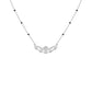 Wavy Marquise Diamond Mangalsutra 18 KT / White Gold