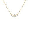 Wavy Marquise Diamond Mangalsutra 18 KT / Yellow Gold