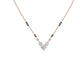 Butterfly Bliss Diamond Mangalsutra 18 KT / Rose Gold