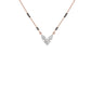 Butterfly Bliss Diamond Mangalsutra 18 KT / Rose Gold