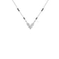 Butterfly Bliss Diamond Mangalsutra 18 KT / White Gold