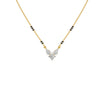 Butterfly Bliss Diamond Mangalsutra 18 KT / Yellow Gold