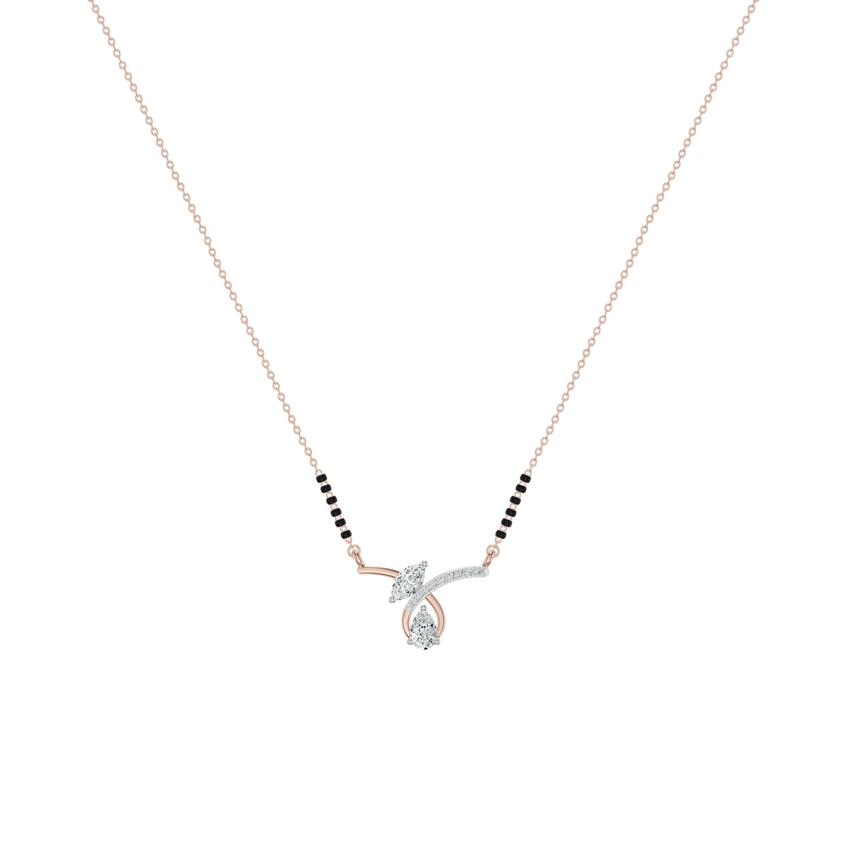 Floravique Diamond Mangalsutra